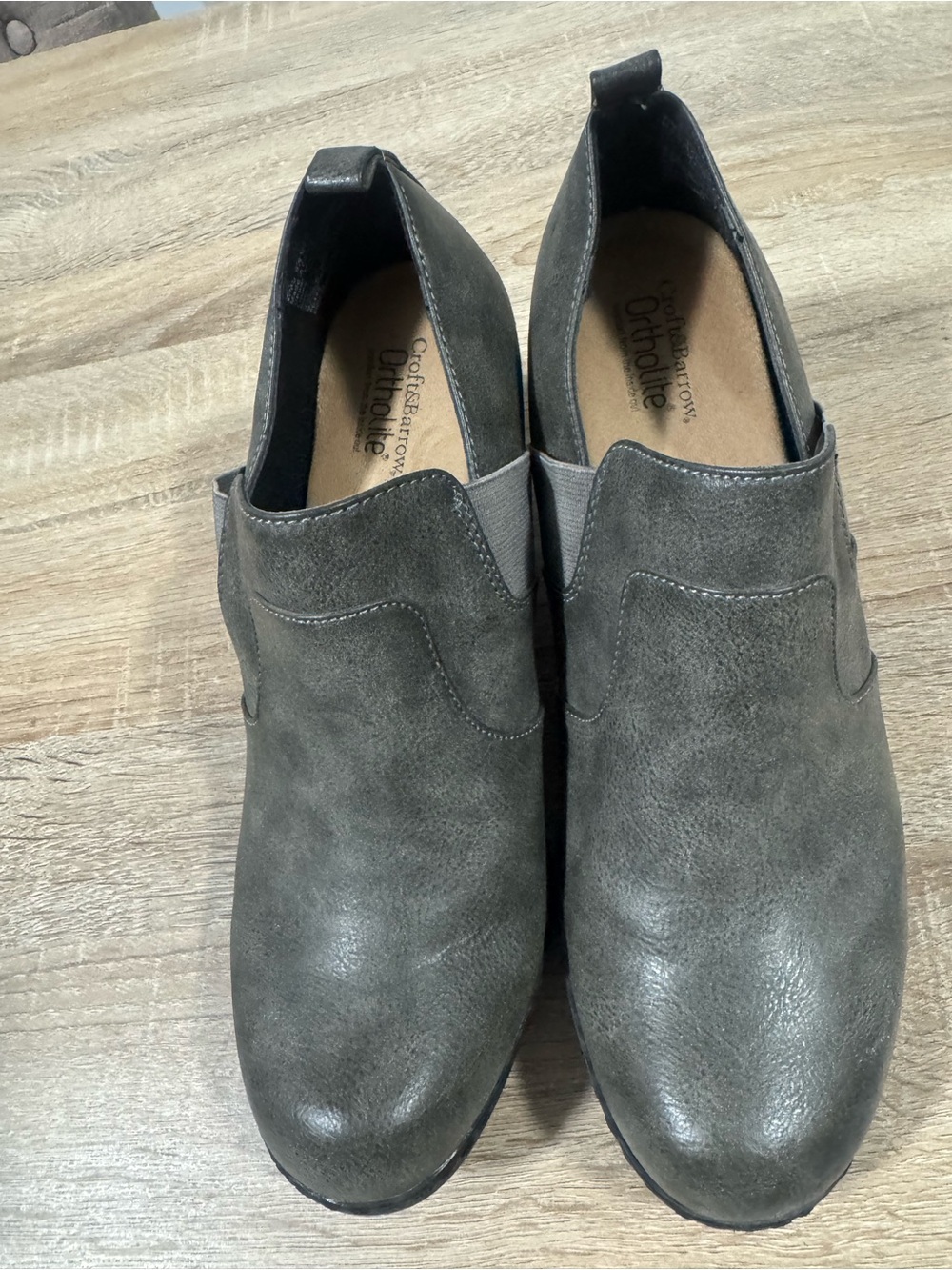 croft & barrow Men's Gray Slip-On Loafers